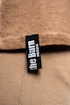 Pánske tielko Nebbia  Washed-off Oversized Stringer MAX OUT 359 Light Brown