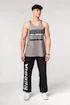 Pánske tielko Nebbia  Washed-off Oversized Stringer MAX OUT 359 Light Grey