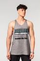 Pánske tielko Nebbia  Washed-off Oversized Stringer MAX OUT 359 Light Grey