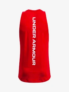 Pánske tielko Under Armour  BASELINE COTTON TANK-RED XL