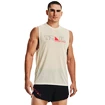 Pánske tielko Under Armour  UA Run Trail Tank -BRN