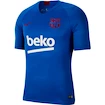 Pánske tréningové tričko Nike Breathe Strike FC Barcelona modré