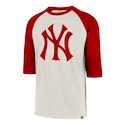 Pánske tričko 47 Brand Club Imprint Raglan MLB New York Yankees bielo-červené