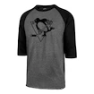 Pánske tričko 47 Brand Club Imprint Raglan NHL Pittsburgh Penguins