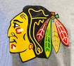 Pánske tričko 47 Brand NHL Chicago Blackhawks Club Tee sivé