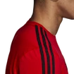 Pánske tričko adidas 3-Stripes Manchester United FC červené