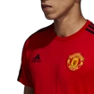 Pánske tričko adidas 3-Stripes Manchester United FC červené