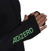 Pánske tričko adidas  Adizero Warm 1/2 Zip LS Black