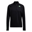 Pánske tričko adidas  Adizero Warm 1/2 Zip LS Black