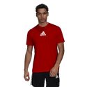 Pánske tričko adidas Aeroready 3-Stripes Back Tee Scarlet