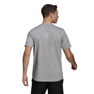 Pánske tričko adidas Aeroready Designed 2 Move FeelReady Sport Tee Medium Grey Heather