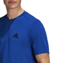 Pánske tričko adidas Aeroready Designed 2 Move FeelReady Sport Tee Royal Blue