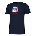Pánske tričko adidas Amplifier SS Tee NHL New York Rangers