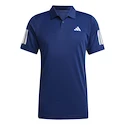 Pánske tričko adidas  Club 3 Stripes Polo Dark Blue