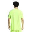 Pánske tričko adidas  Club 3 Stripes Tee Lucid Lemon