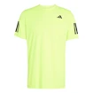 Pánske tričko adidas  Club 3 Stripes Tee Lucid Lemon