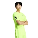 Pánske tričko adidas  Club 3 Stripes Tee Lucid Lemon