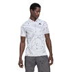 Pánske tričko adidas  Club Graphic Polo White