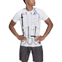 Pánske tričko adidas  Club Graphic Tee White
