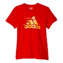 Pánske tričko adidas Essentials Logo Red