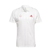 Pánske tričko adidas  Freelift Polo Aeroready White