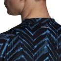 Pánske tričko adidas  Freelift Printed T-Shirt Primeblue Aqua/Black