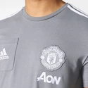 Pánske tričko adidas Manchester United FC šedej
