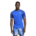 Pánske tričko adidas  Melbourne Ergo Tennis HEAT.RDY Raglan T-Shirt Blue