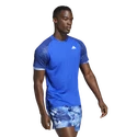 Pánske tričko adidas  Melbourne Ergo Tennis HEAT.RDY Raglan T-Shirt Blue