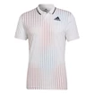 Pánske tričko adidas  Melbourne Freelift Polo White