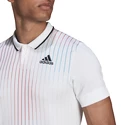 Pánske tričko adidas  Melbourne Freelift Polo White