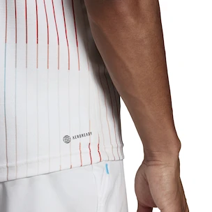 Pánske tričko adidas  Melbourne Freelift Polo White
