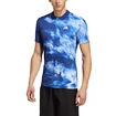 Pánske tričko adidas  Melbourne Tennis HEAT.RDY FreeLift Polo Shirt Blue