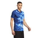 Pánske tričko adidas  Melbourne Tennis HEAT.RDY FreeLift Polo Shirt Blue