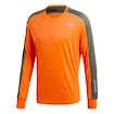 Pánske tričko adidas Own The Run LS Tee oranžové