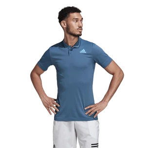 Pánske tričko adidas  Paris Freelift Polo Altered Blue