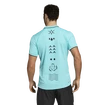 Pánske tričko adidas  Paris Freelift Polo Aqua