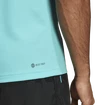 Pánske tričko adidas  Paris Freelift Polo Aqua