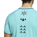 Pánske tričko adidas  Paris Freelift Polo Aqua