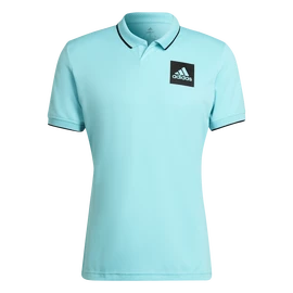 Pánske tričko adidas Paris Freelift Polo Aqua