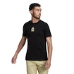 Pánske tričko adidas  Paris Tennis Graphic Black