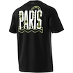 Pánske tričko adidas  Paris Tennis Graphic Black