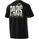 Pánske tričko adidas  Paris Tennis Graphic Black