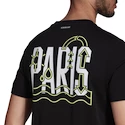 Pánske tričko adidas  Paris Tennis Graphic Black