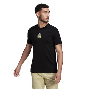 Pánske tričko adidas  Paris Tennis Graphic Black