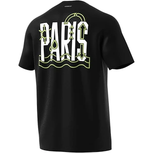 Pánske tričko adidas  Paris Tennis Graphic Black