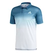 Pánske tričko adidas Parley Polo White/Blue