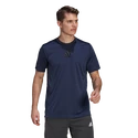 Pánske tričko adidas  Primeblue Designed 2 Move Sport 3-Stripes Tee Crew Navy
