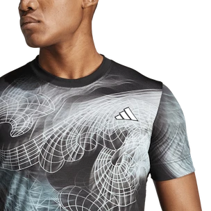 Pánske tričko adidas  Printed Tee Pro Black