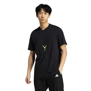 Pánske tričko adidas  Rackets Graphic Tee Black